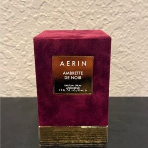 Aerin Ambrette de Noir Fragrance in Gold Packaging